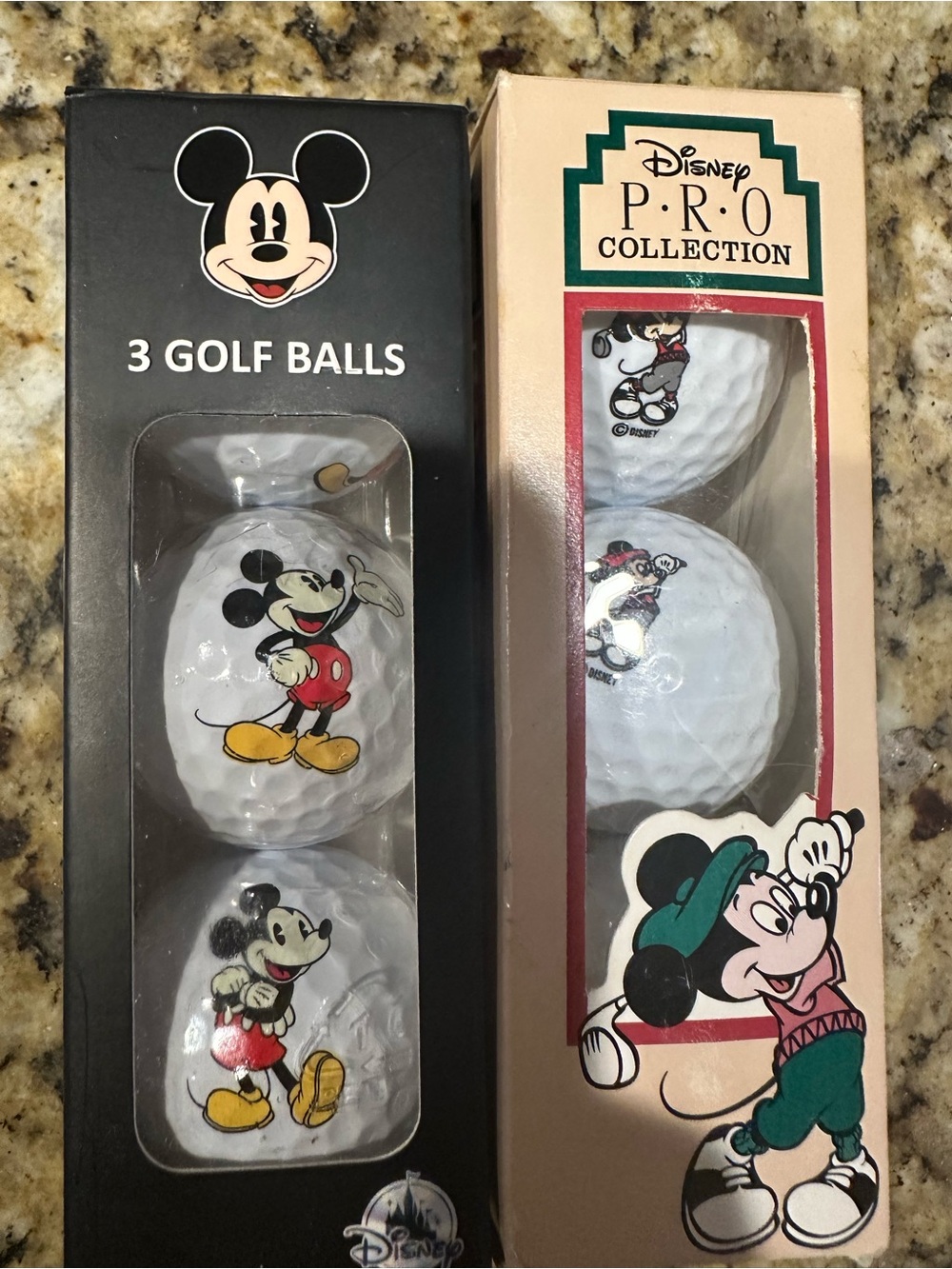 Disney Golf Balls unused